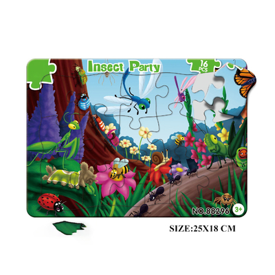 Головоломки бумажной доски CMYK Color Custom Jigsaw Puzzles для взрослых