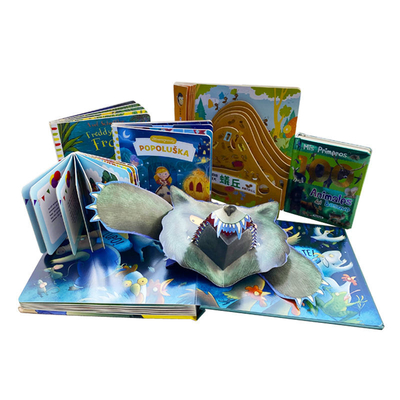 Печать слайд-книг для детей Pop Up