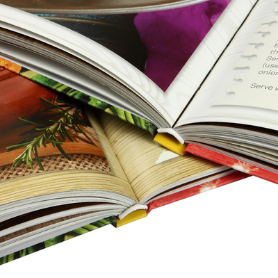 Индивидуальная печать книг в твердом переплете Семейная печать книг с любимыми кулинарными рецептами