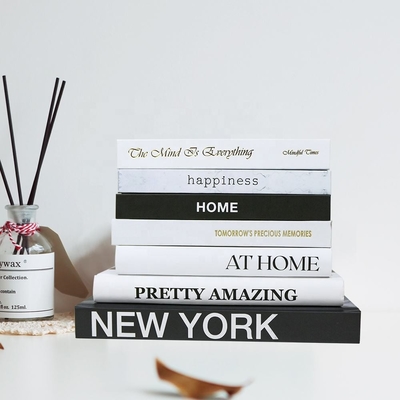 SMETA Blank Fashion Hardcover Book Printing Home Decor Журнальный столик Книжная печать