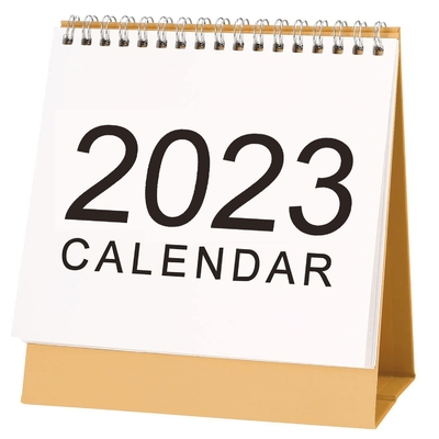 2023 печатая ежемесячный календарь стола картона календаря 1400гсм 1800гсм